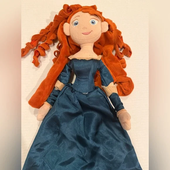Disney Pixar Brave Merida Plush Doll 18” Princess Soft Toy Stuffed Doll - Picture 2 of 3